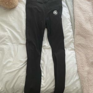SoulCycle x Lululemon black leggings